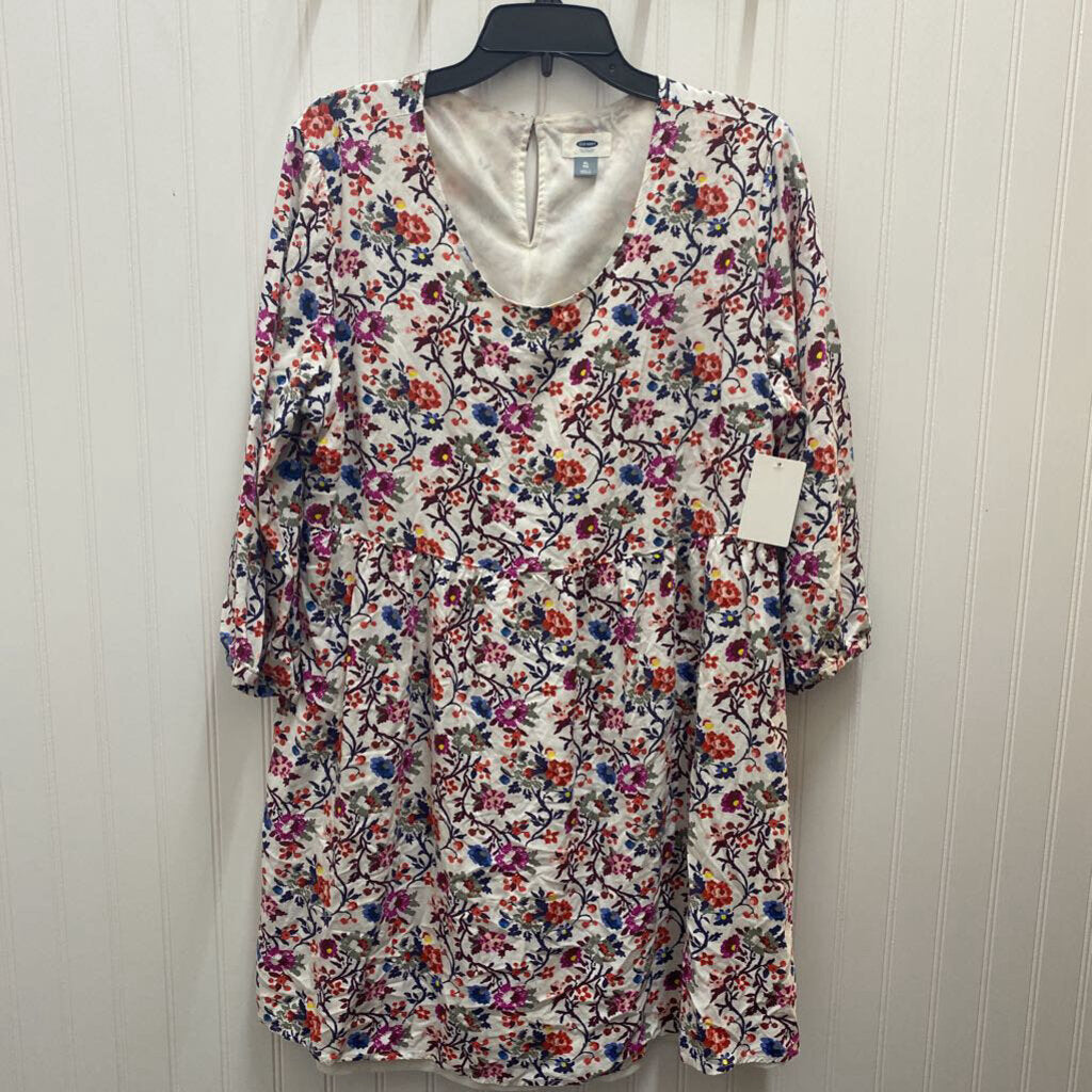 FLORAL BABY DOLL DRESS