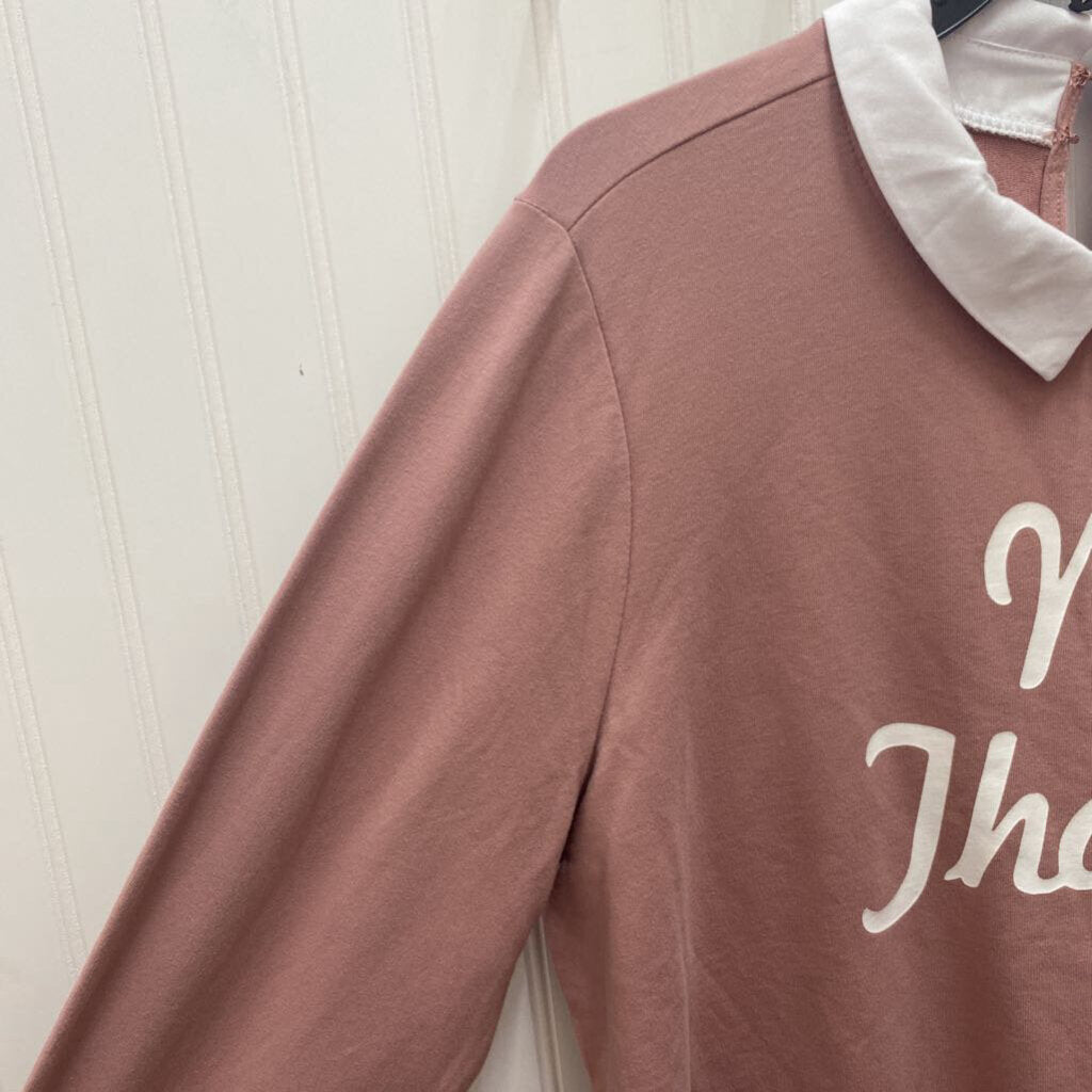 NO THANKS GRAPHIC SWEATSHIRT
