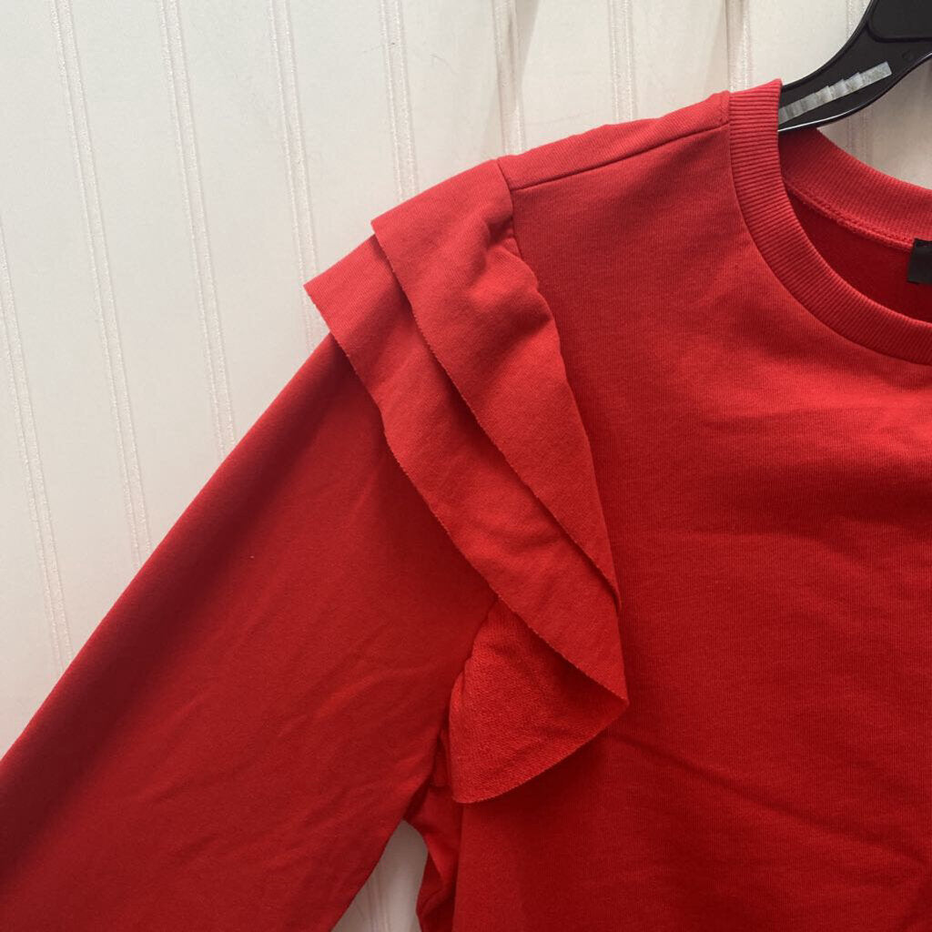 RUFFLED LONG SLEEVED