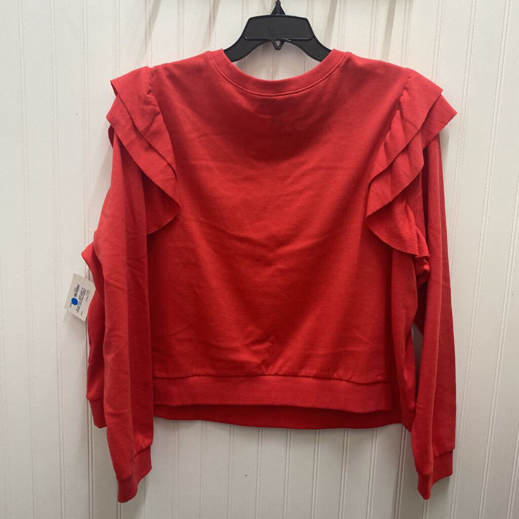 RUFFLED LONG SLEEVED