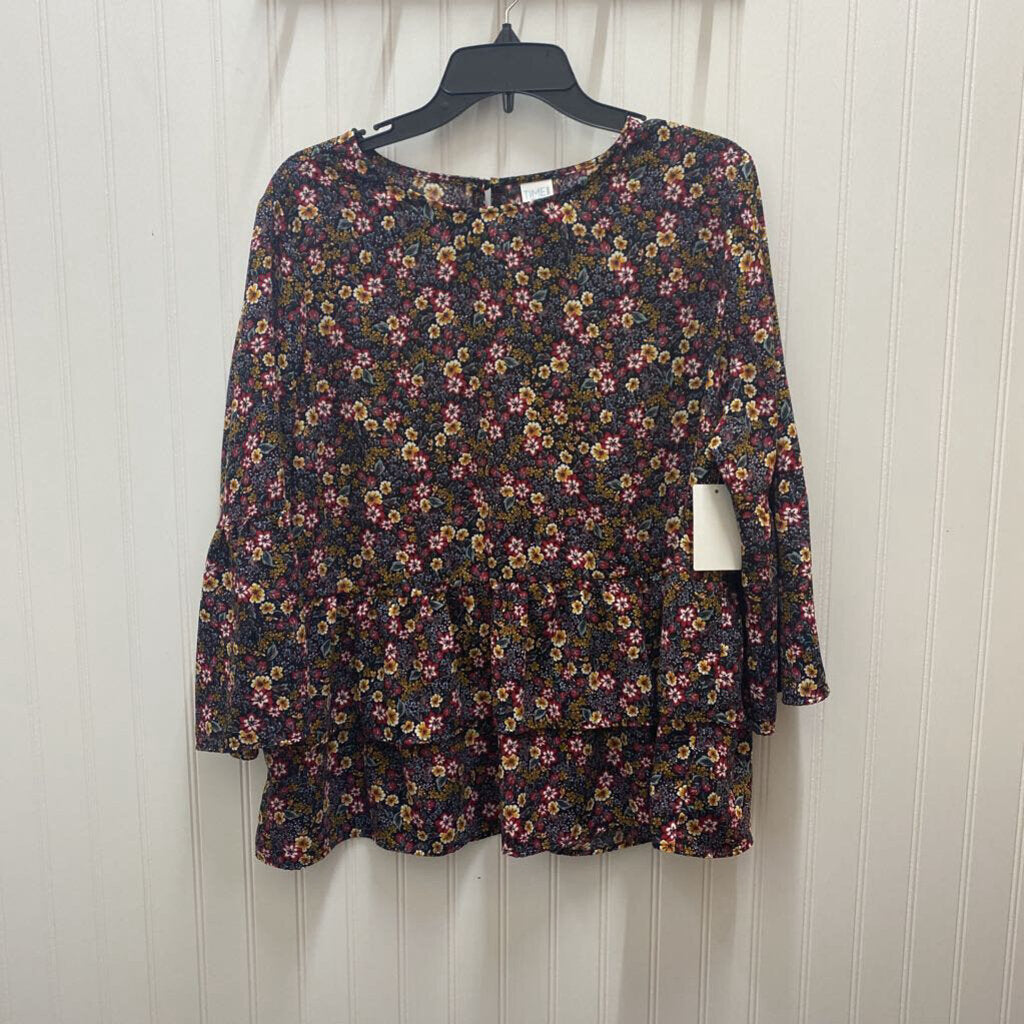 FLORAL LONG SLEEVED