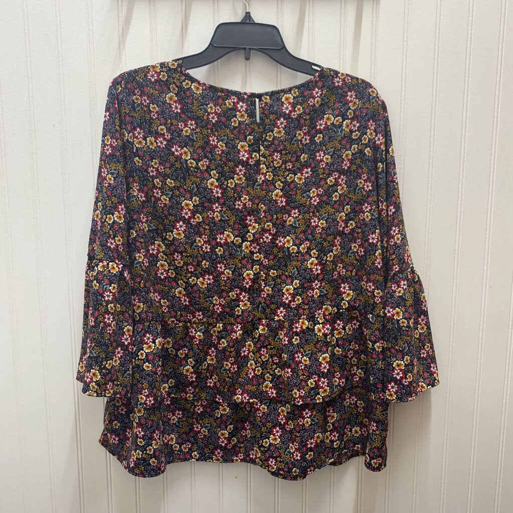 FLORAL LONG SLEEVED