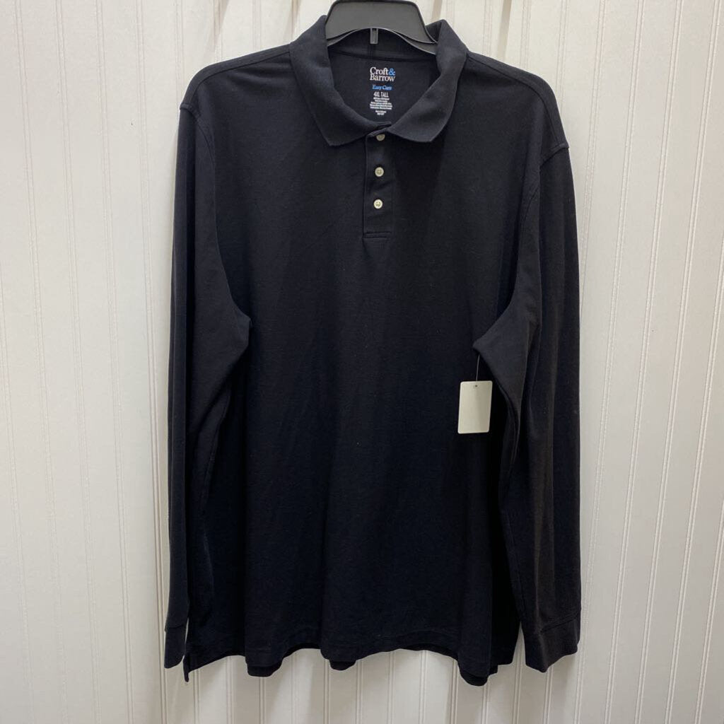 BIG & TALL LONG SLEEVE POLO