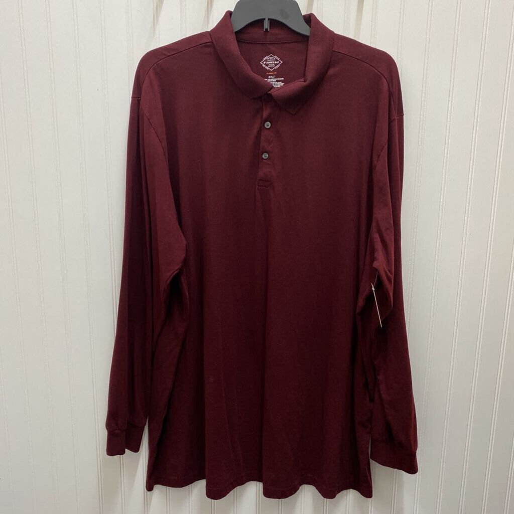 LONG SLEEVE BIG & TALL POLO SHIRT