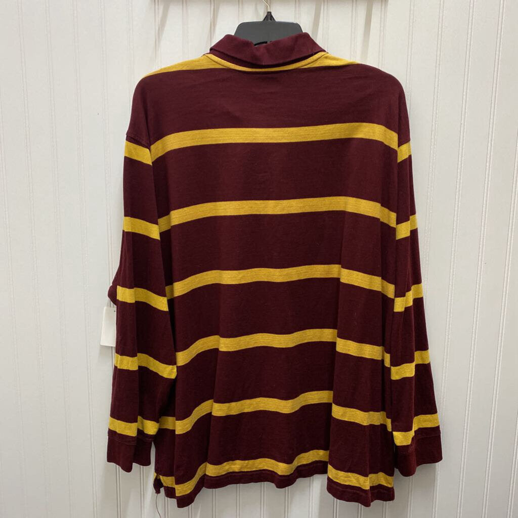 LONG SLEEVE BIG & TALL POLO SHIRT