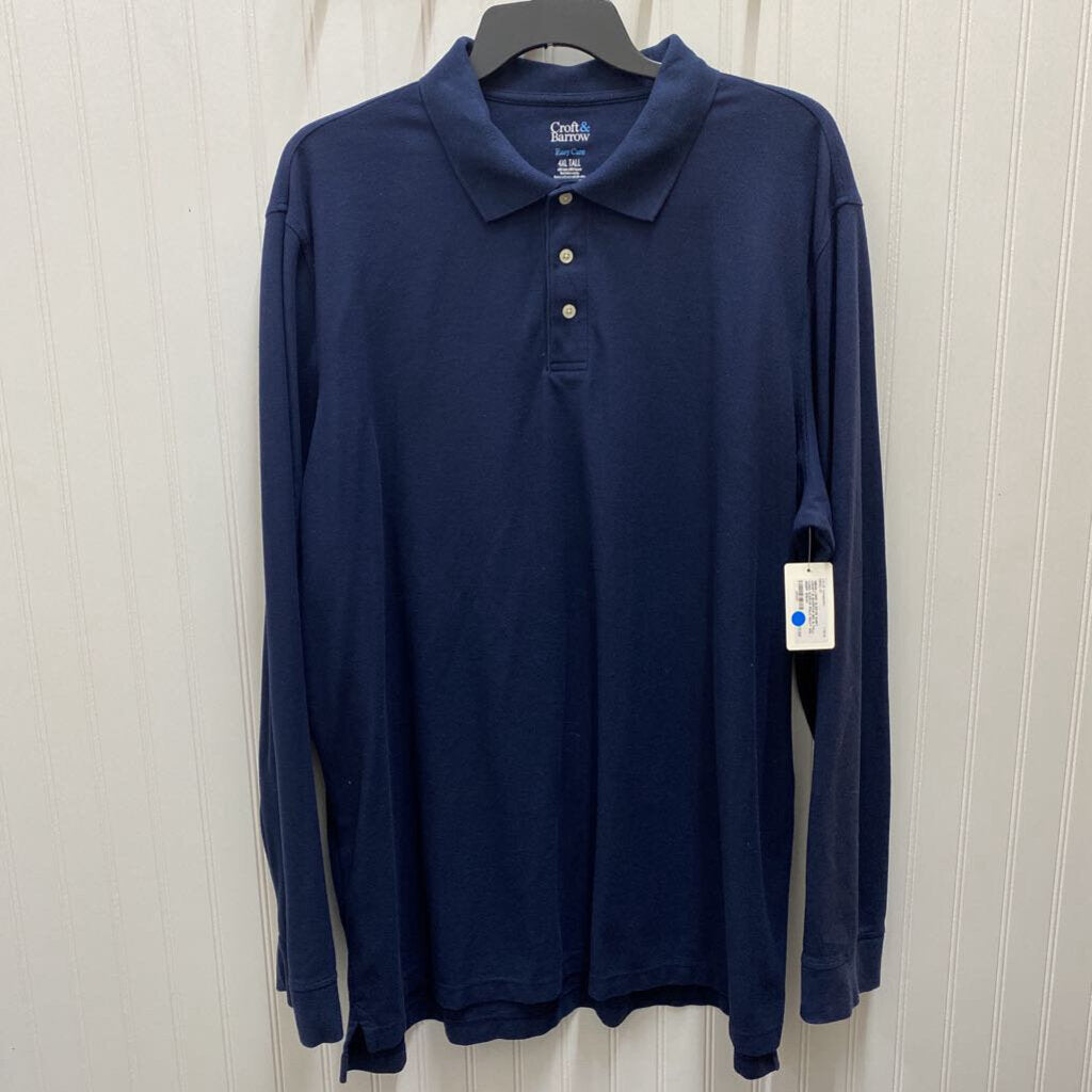 BIG & TALL LONG SLEEVE POLO