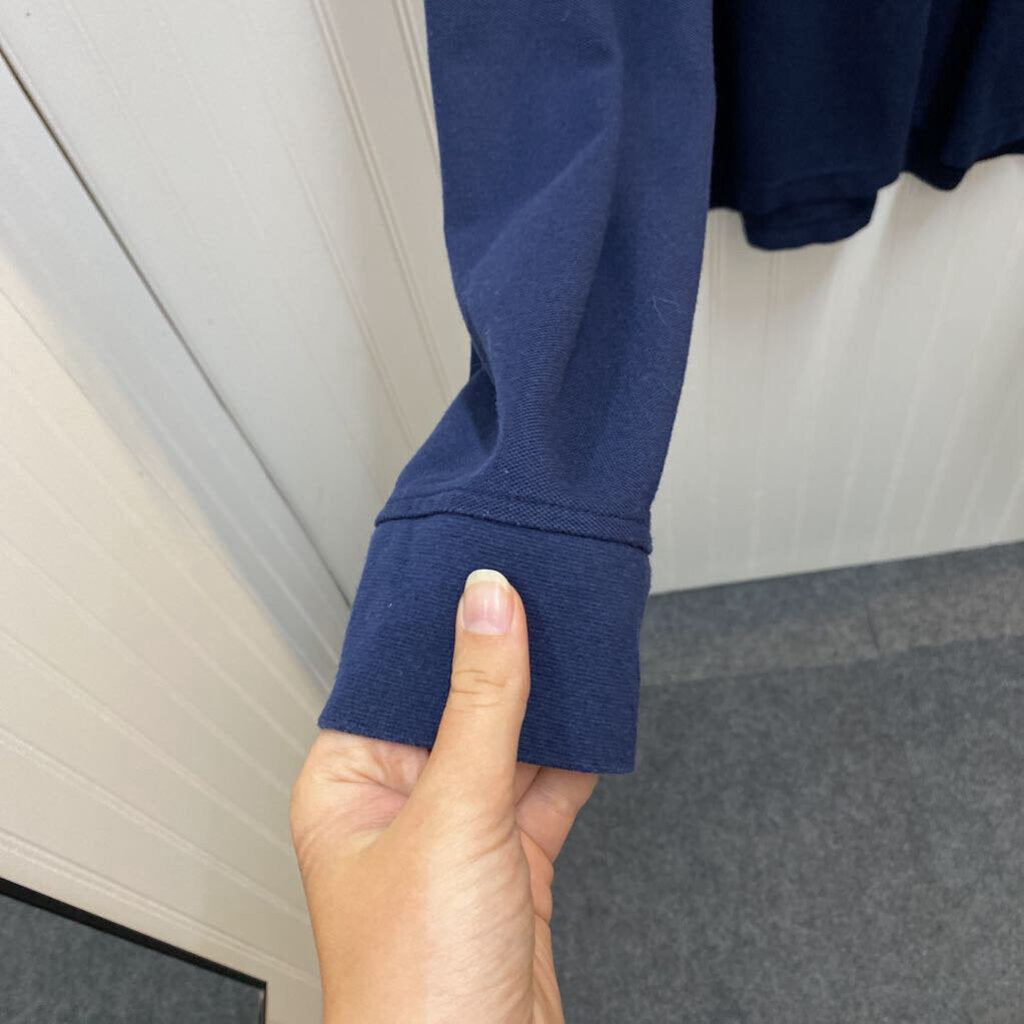 BIG & TALL LONG SLEEVE POLO