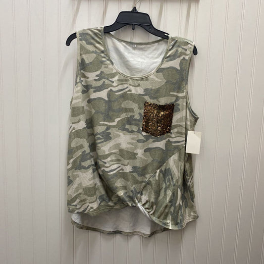 SLEEVLESS TOP WITH POCKET