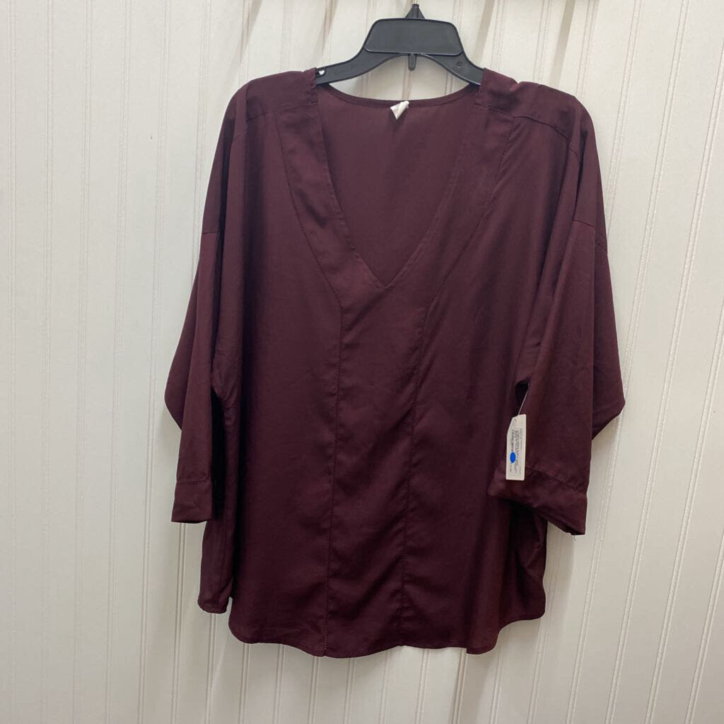 V NECK LOG SLEEVED