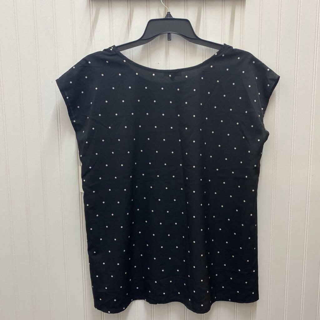 POLKA DOT CAP SLEEVED