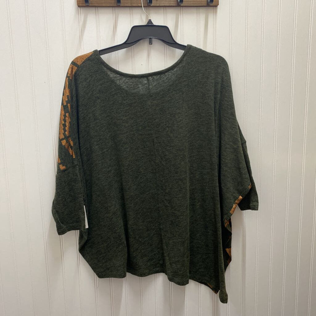 3/4 SLEEVED WIDE ARMED