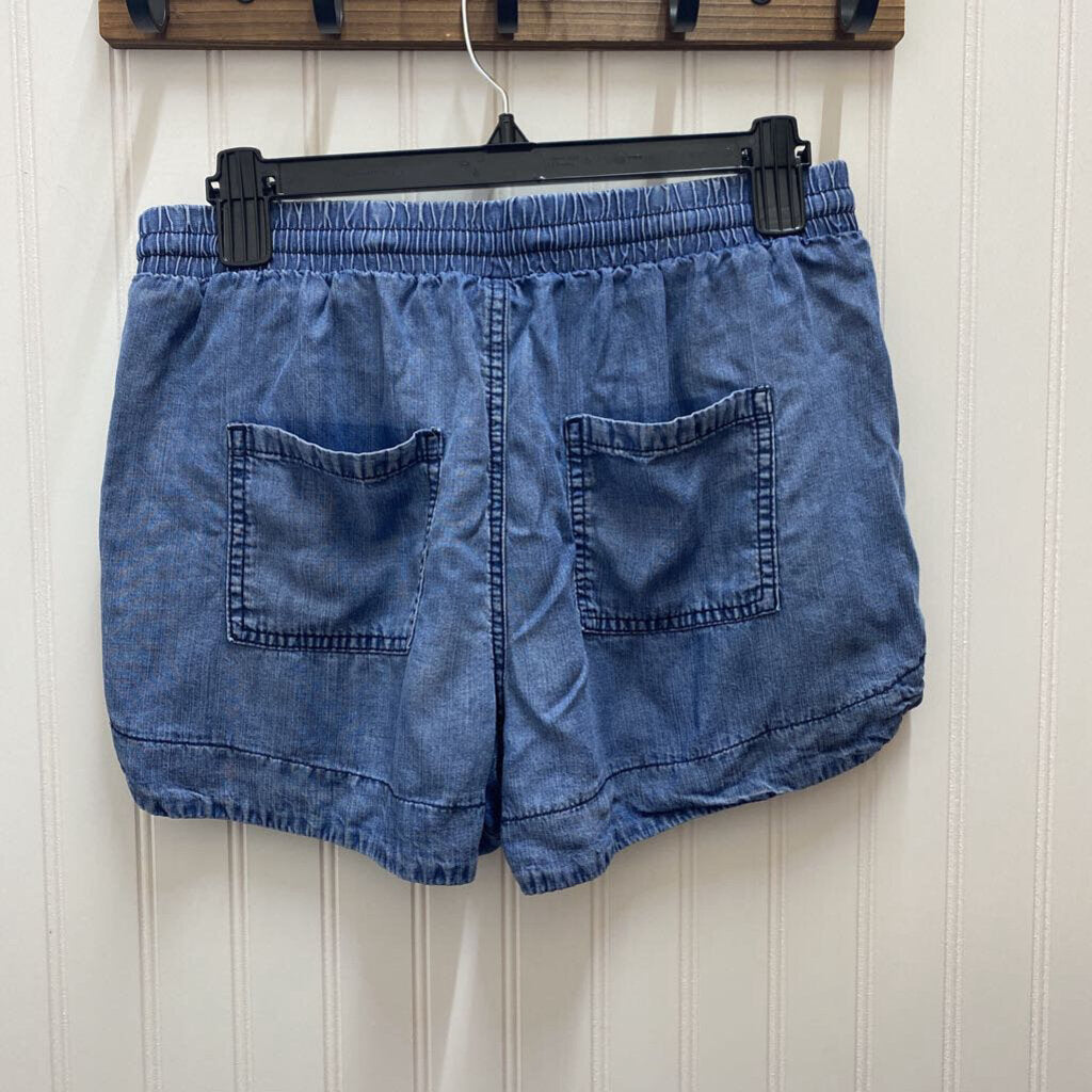 DRAWSTRING DENIM JEANS