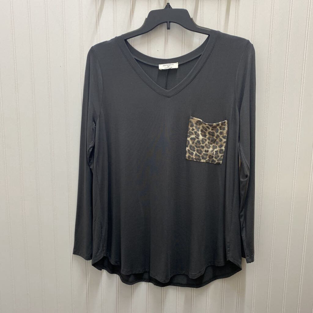 V NECK WITH POCKET