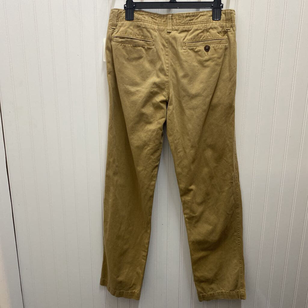 RELAXED STRAGHT KHAKI PANTS