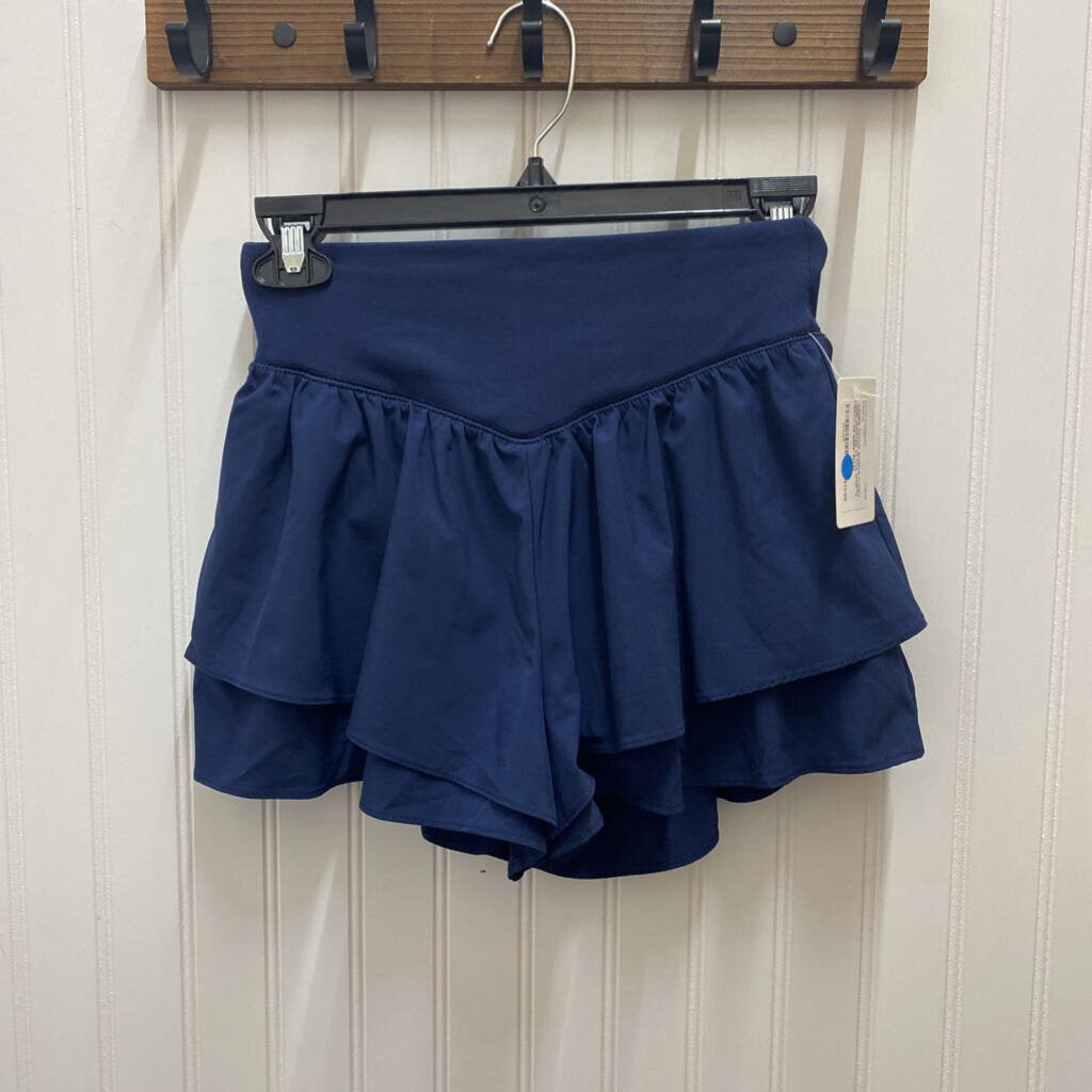 FLOWY HIGH WAISTED ACTIVE SHORTS