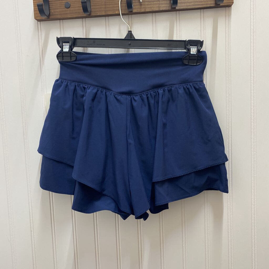 FLOWY HIGH WAISTED ACTIVE SHORTS