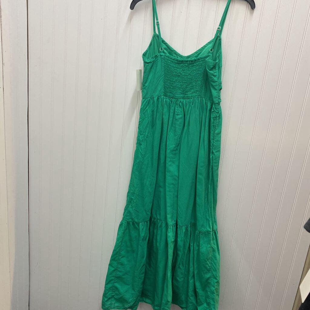 V NECK SPAGHETTI STRAP LONG DRESS