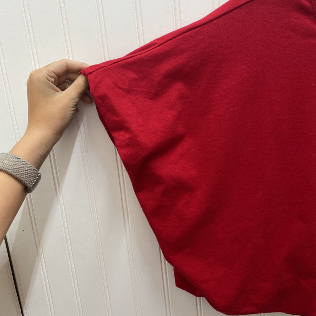 CROPPED SHORT SLEEVE TOP