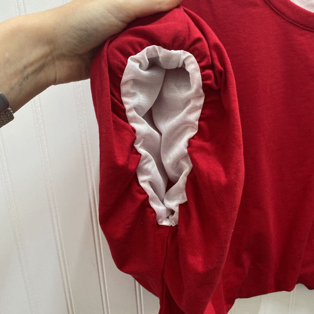 CROPPED SHORT SLEEVE TOP