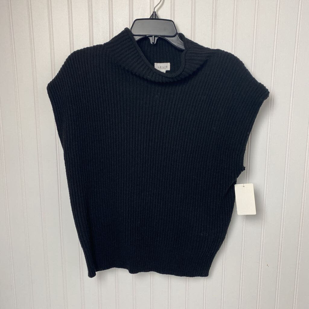 RIBBED SLEEVLESS SWEATER