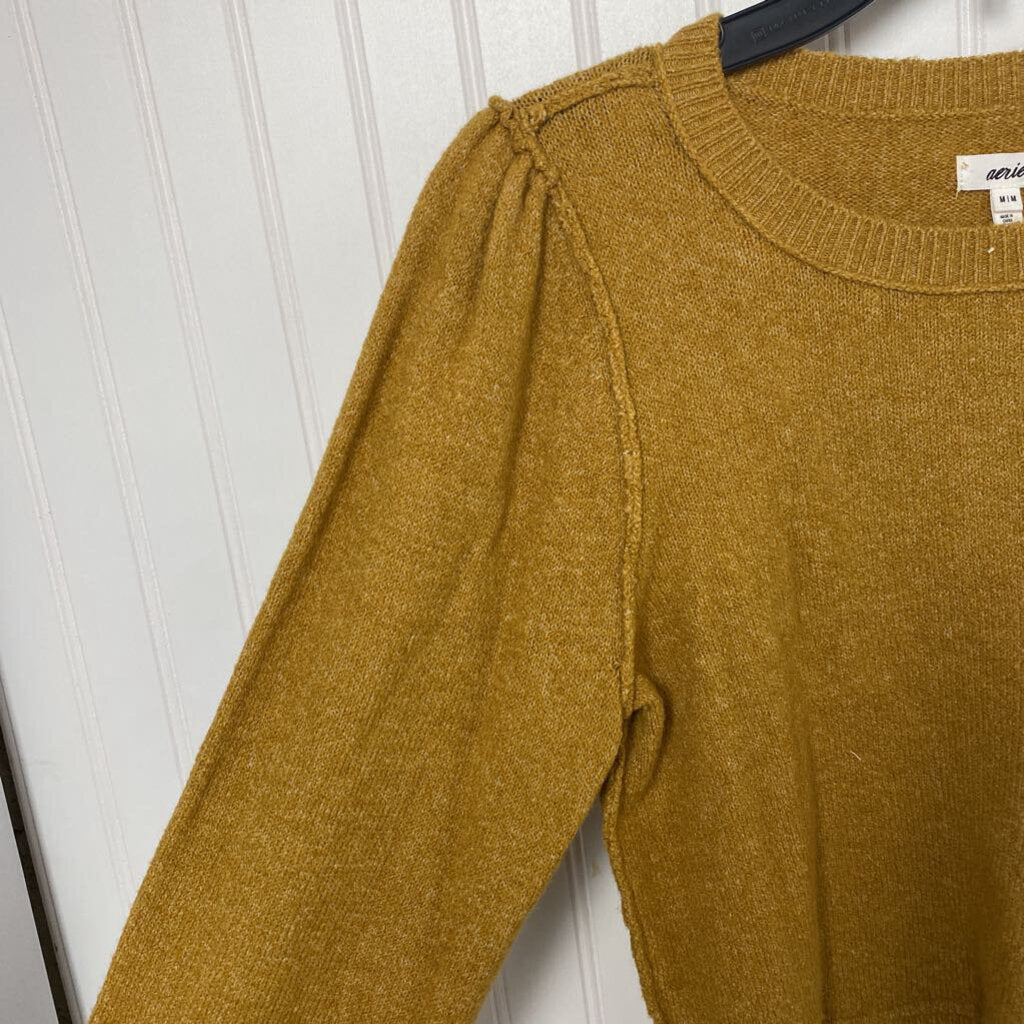 DISTRESSED CROP SWEATER