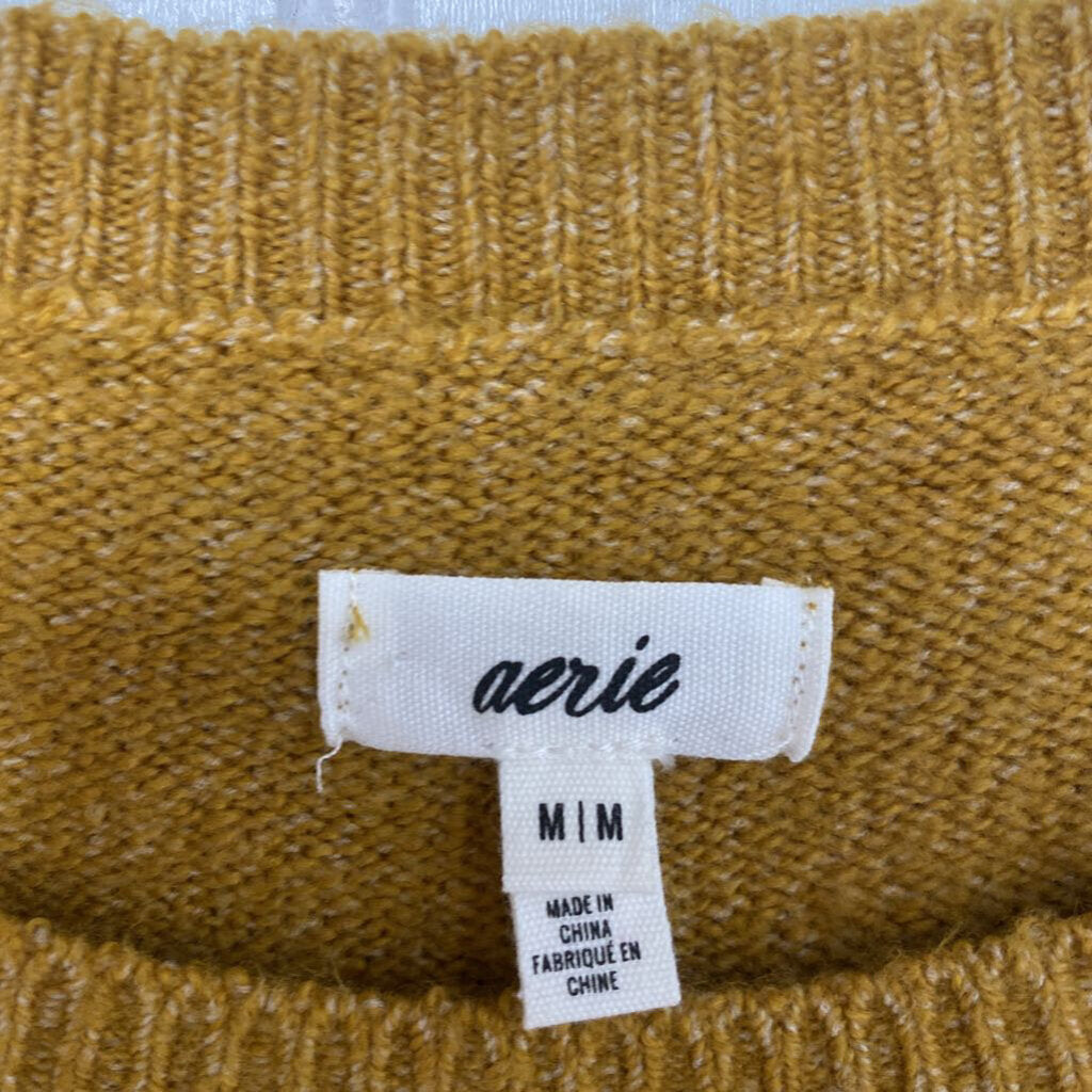 DISTRESSED CROP SWEATER