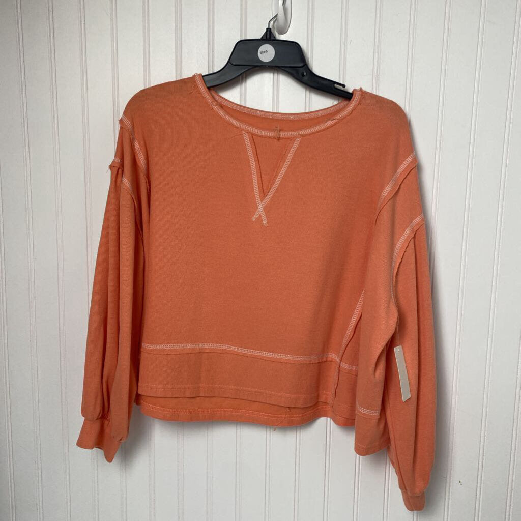 LONG SLEEVED CROP TOP
