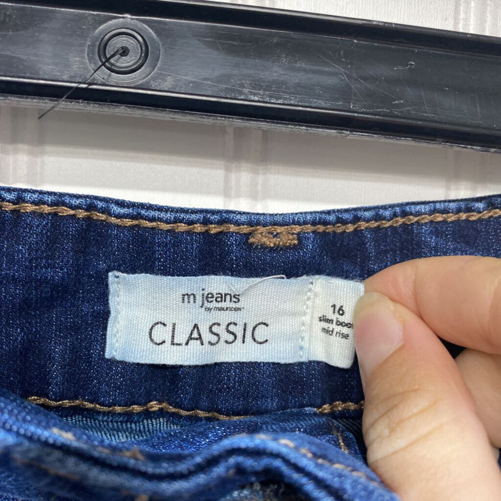SLIM MID RISE BOOT CUT