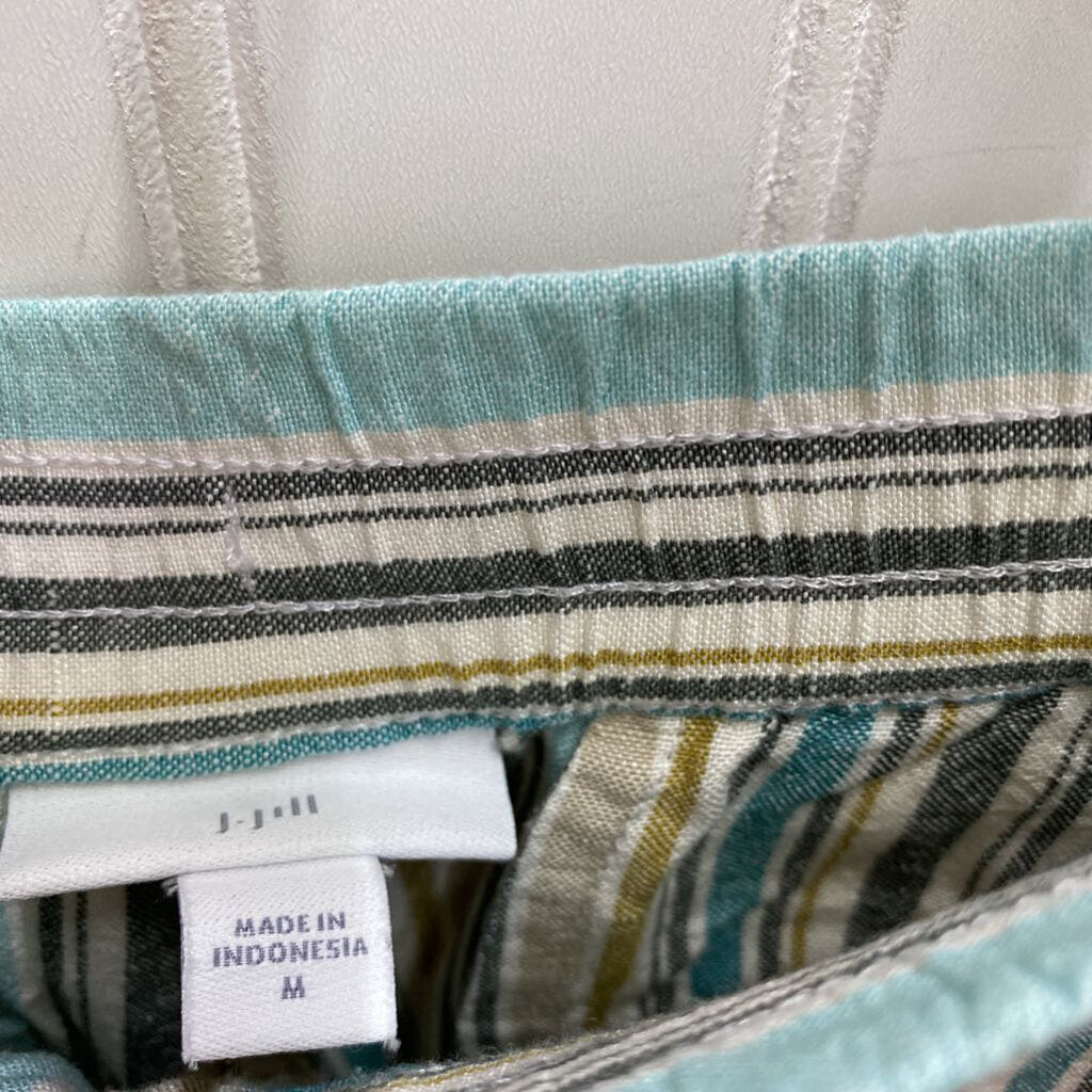 DRAWSTRING STRIPED PANTS