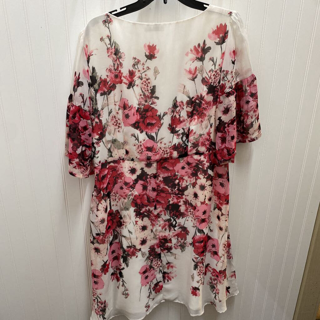 FLORAL SHORT DRESS