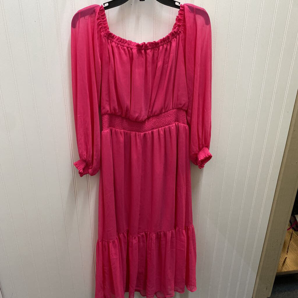 LONG SLEEVED LONG DRESS