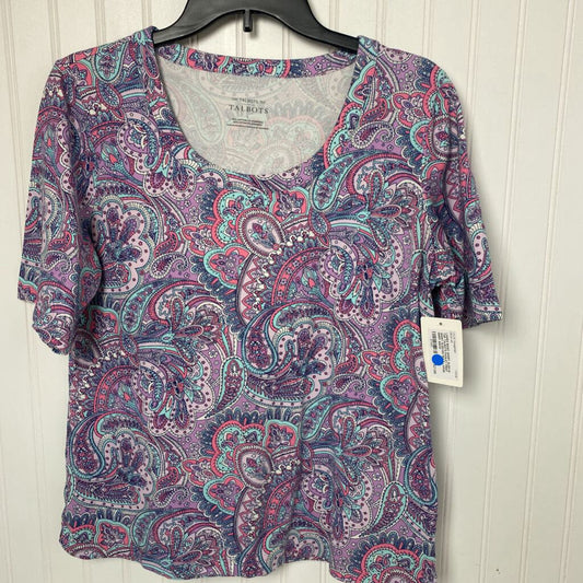 PAISLEY PRINT SHORT SLEEVED