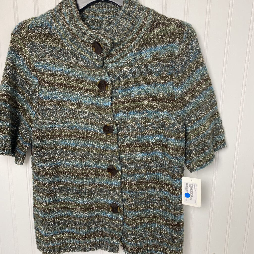 SHORT SLEEVED CARDIGAN