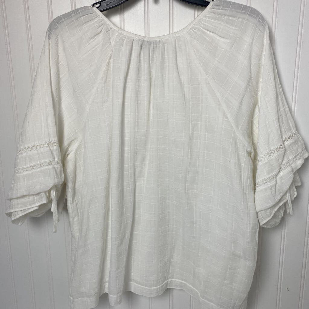SHORT SLEEVE BLOUSE
