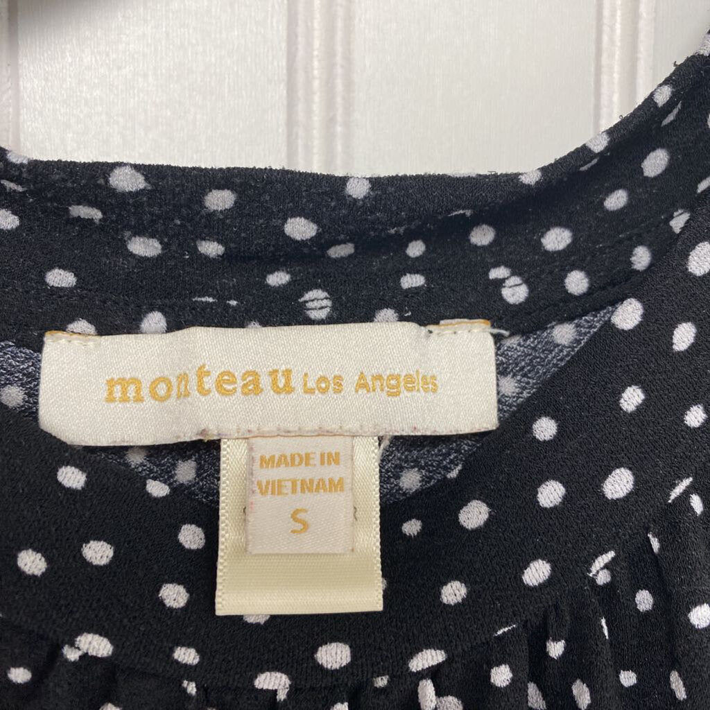 POLKA DOT SLEEVLESS