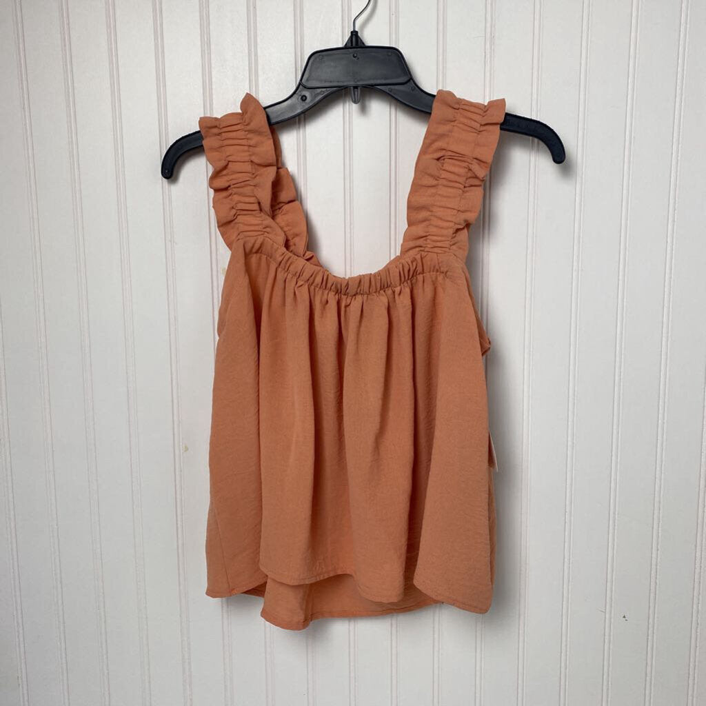 TIE IN BACK SLEEVLESS TOP