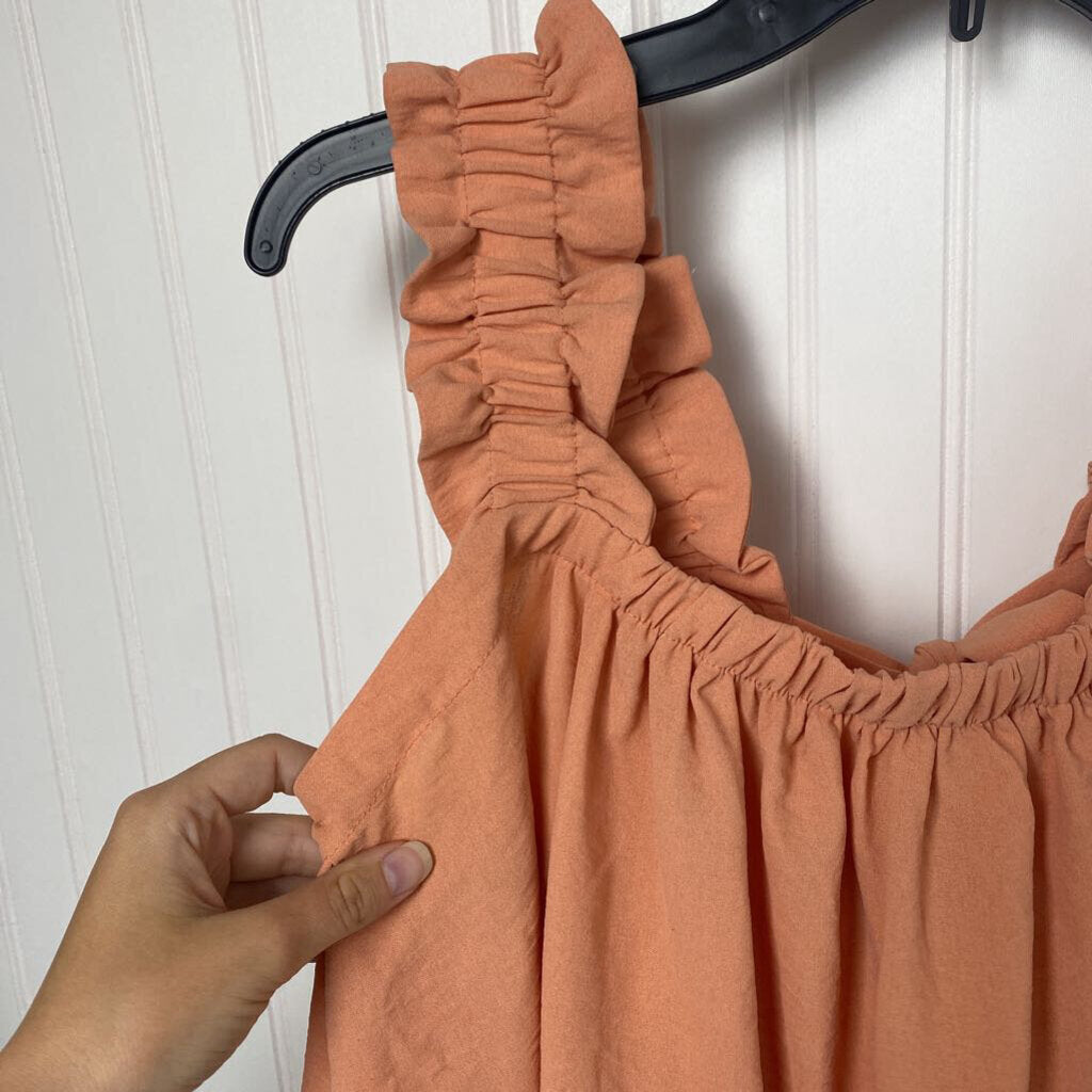 TIE IN BACK SLEEVLESS TOP