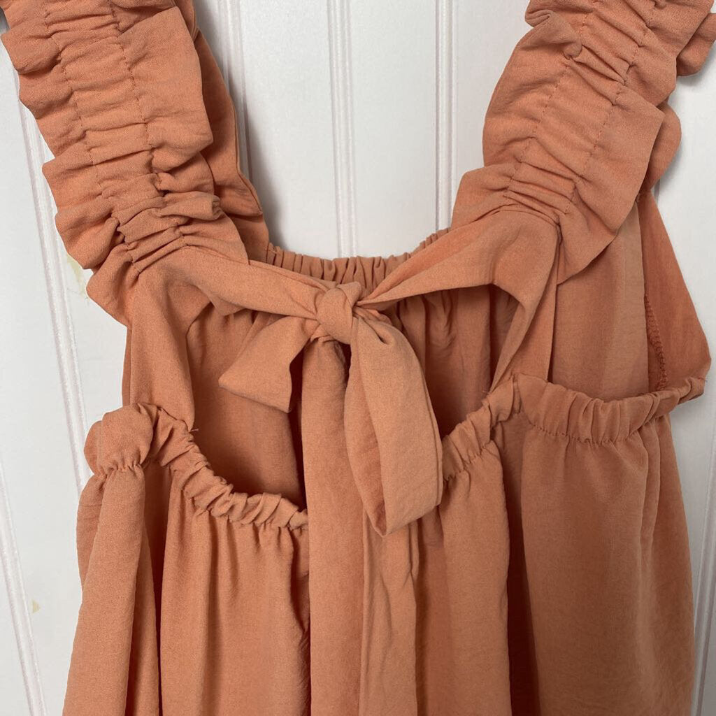 TIE IN BACK SLEEVLESS TOP