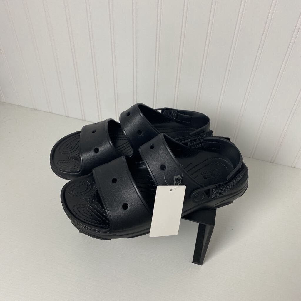 2 STRAP CROC SANDLES