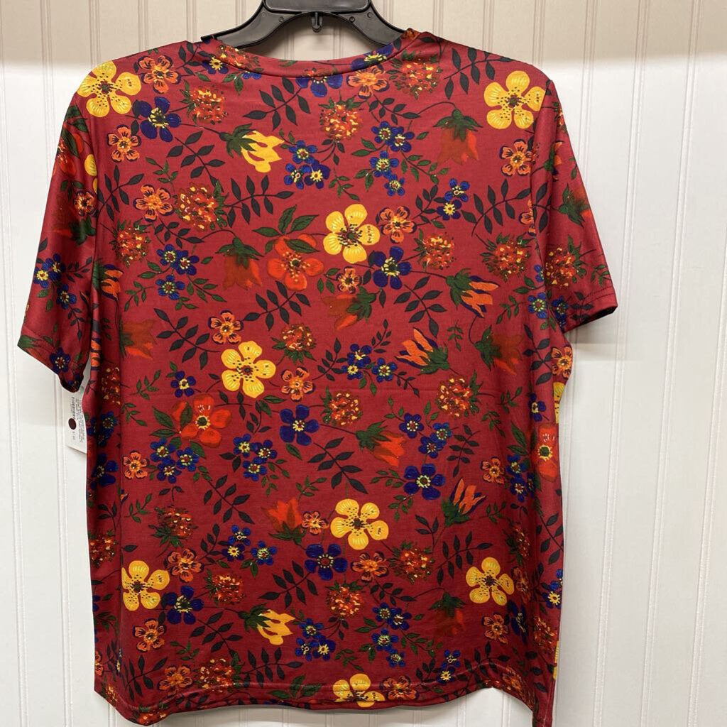 FLORAL PRINT SHORT SLEEVE SHIRT