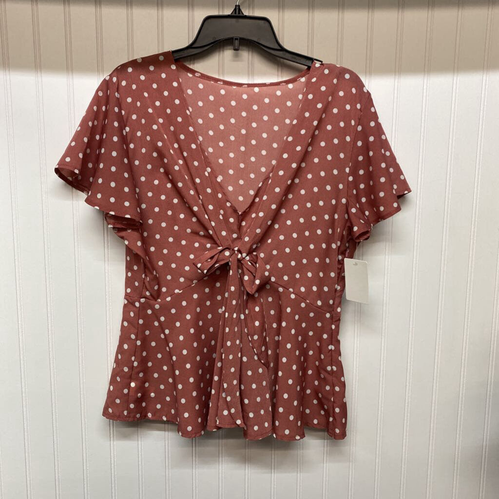 SHORT SLEEVE BLOUSE