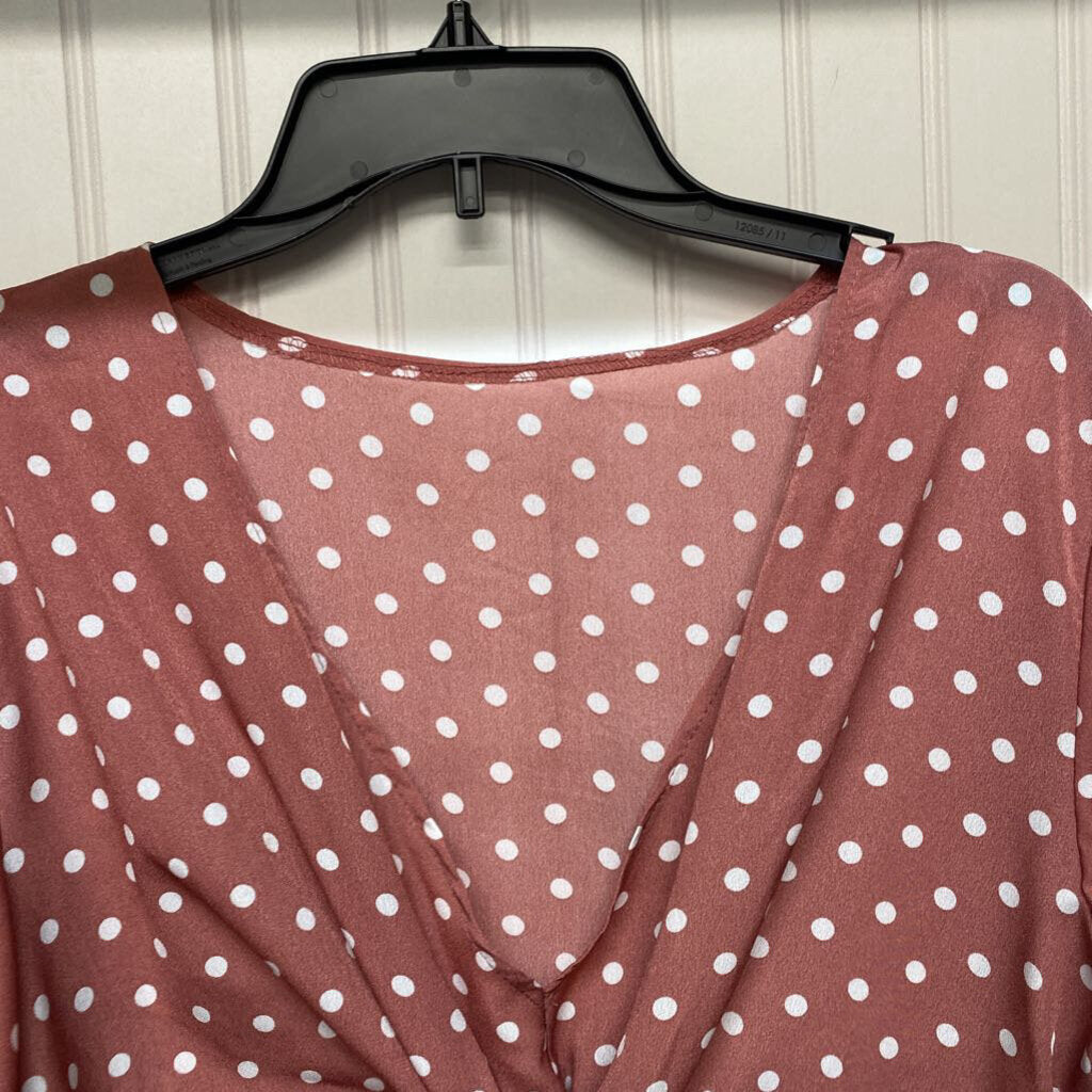 SHORT SLEEVE BLOUSE