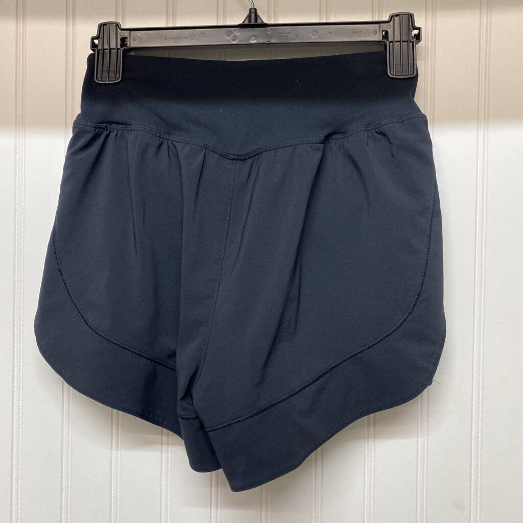 HIGH WAISTED FLOWY ATHLETIC SHORTS