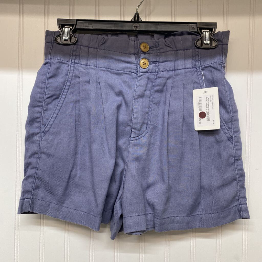 LINEN DRESS SHORTS