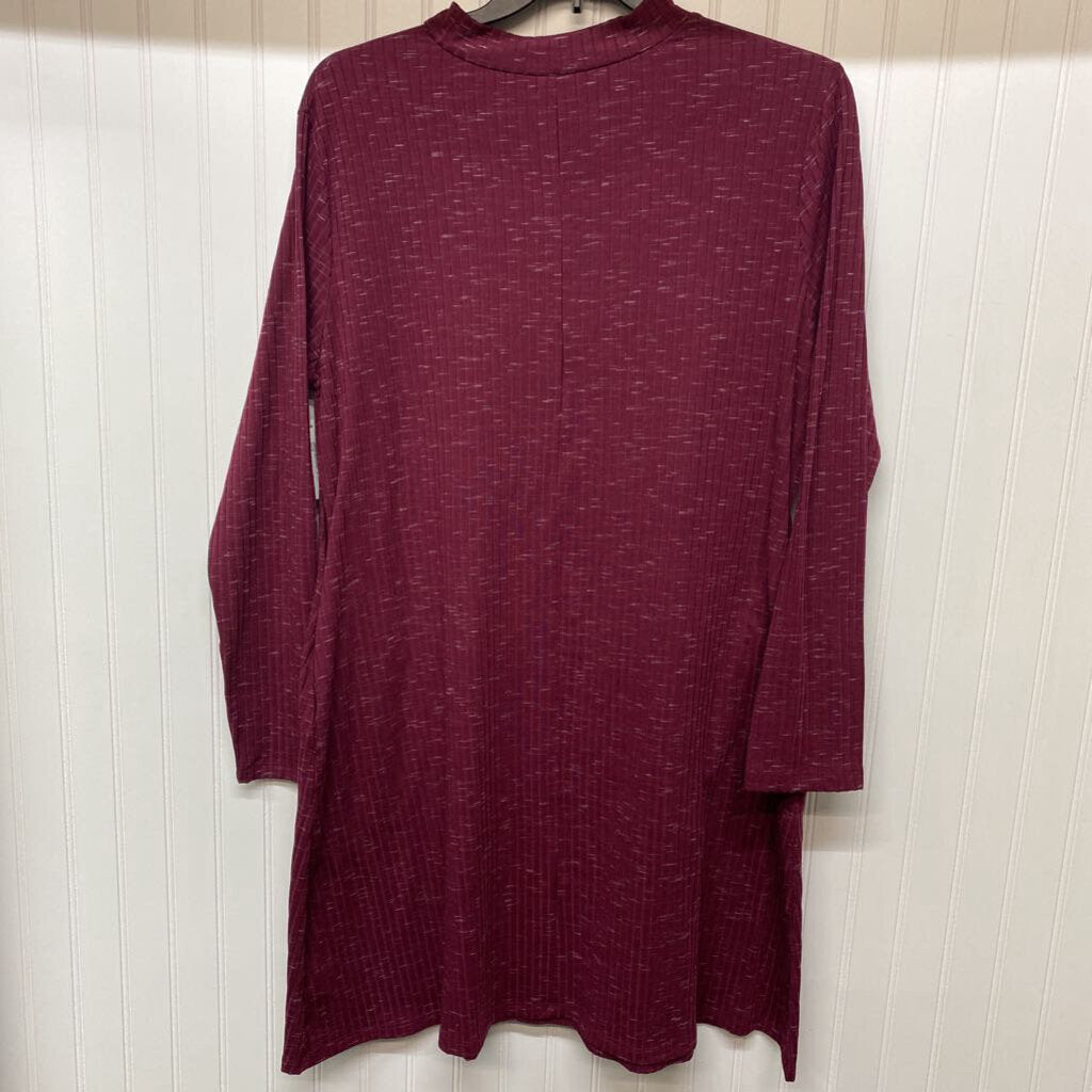 LONG SLEEVE LONG KNIT DRESS