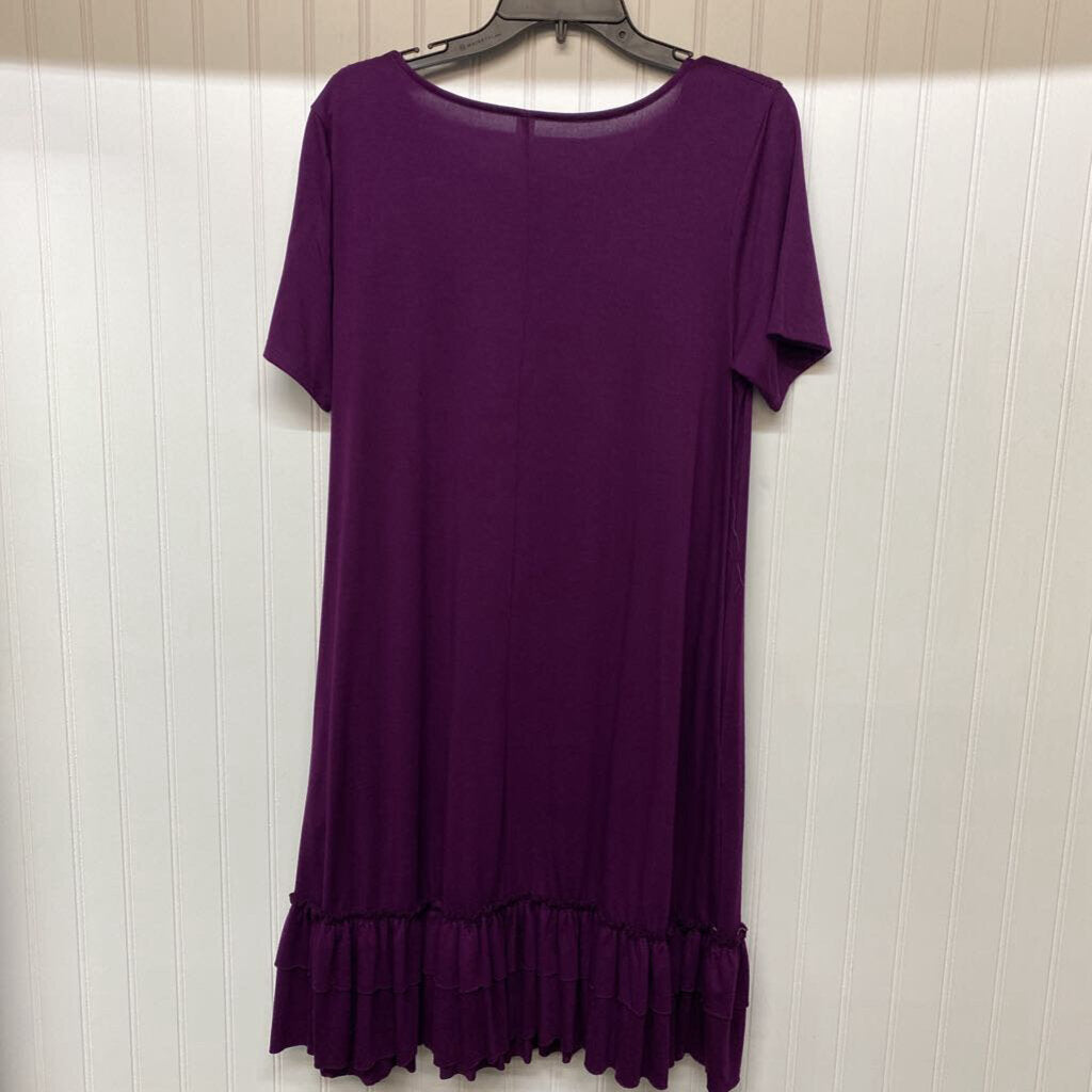 SHORT SLEEVE SHORT DRESS