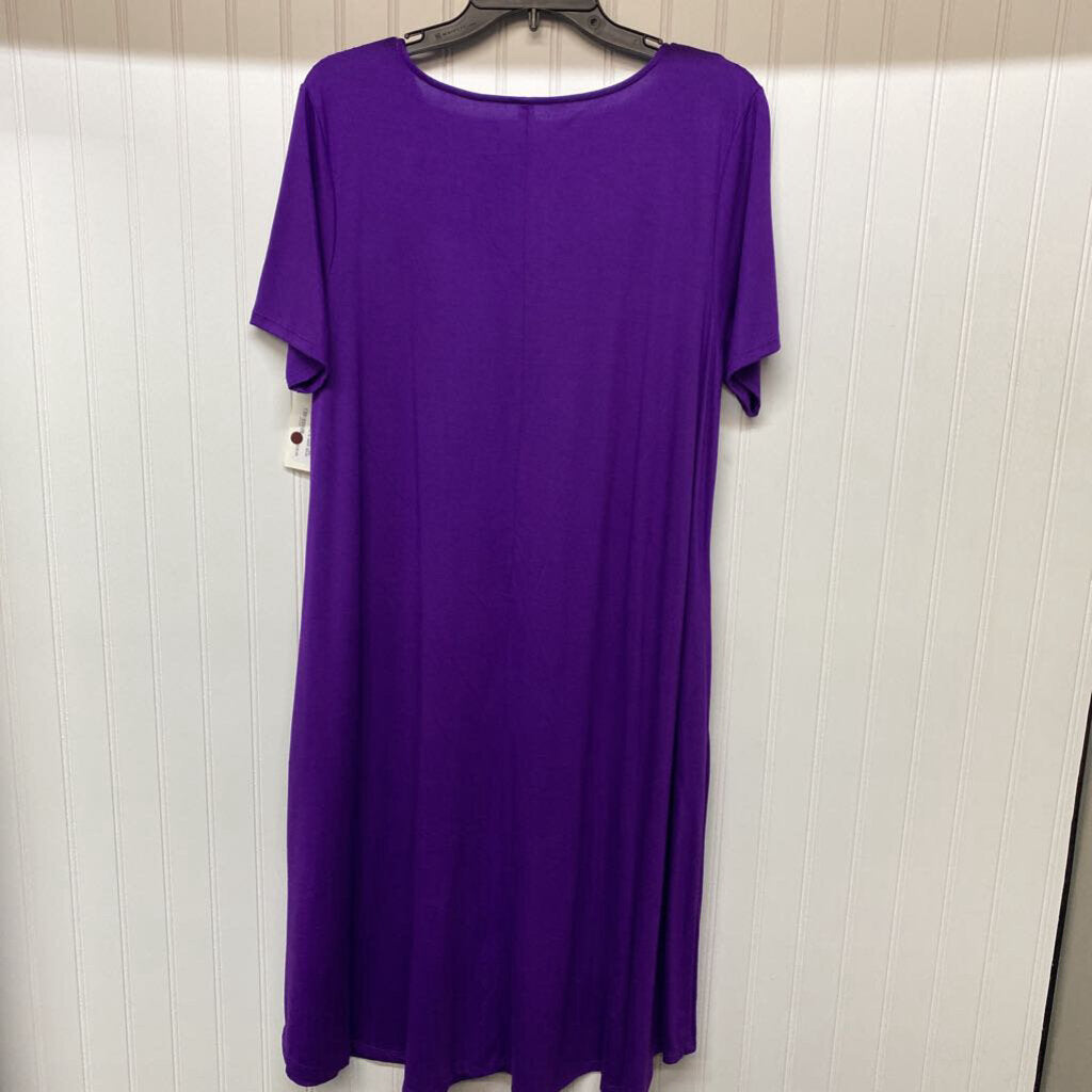SHORT SLEEVE LONG DRESS