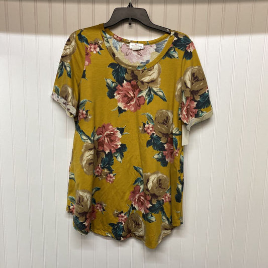 SHORT SLEEVE SHORT PRINTED DRESS