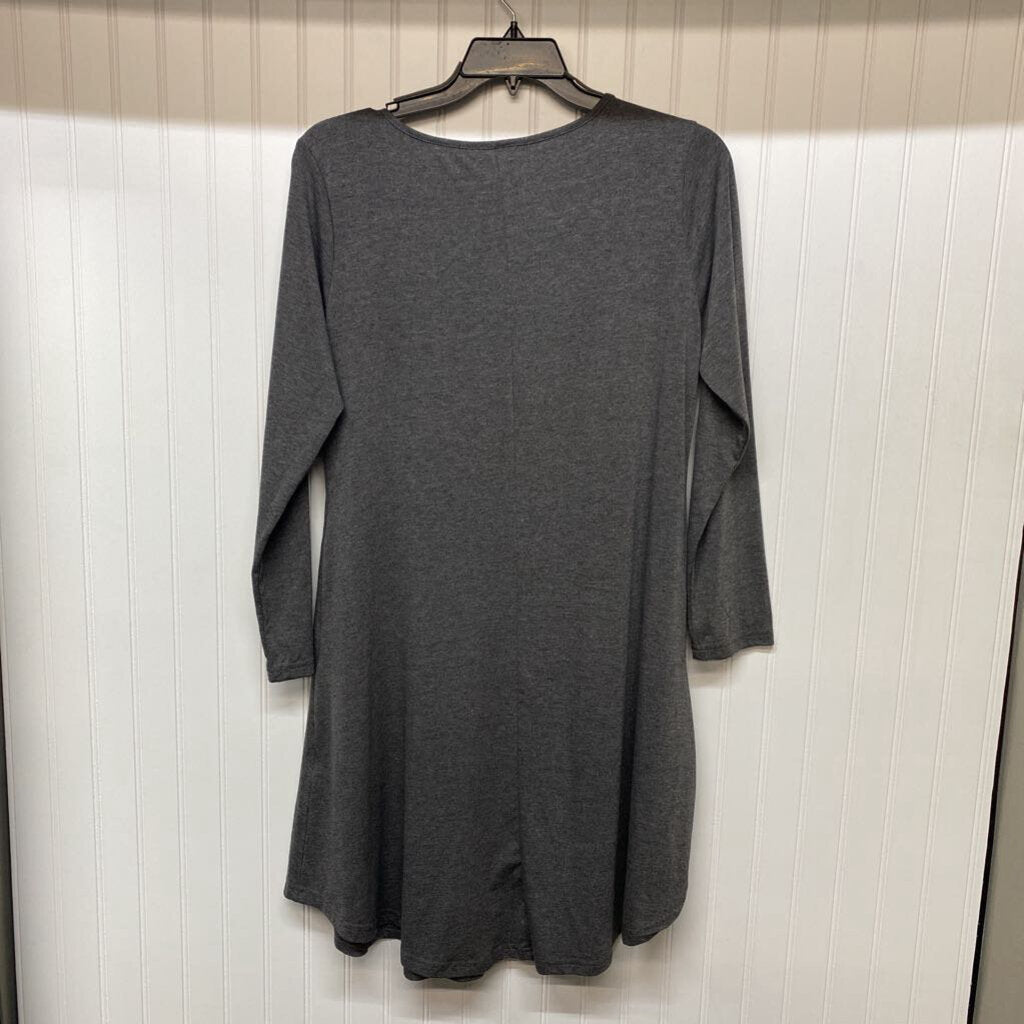 LONG SLEEVE KNIT LONG DRESS