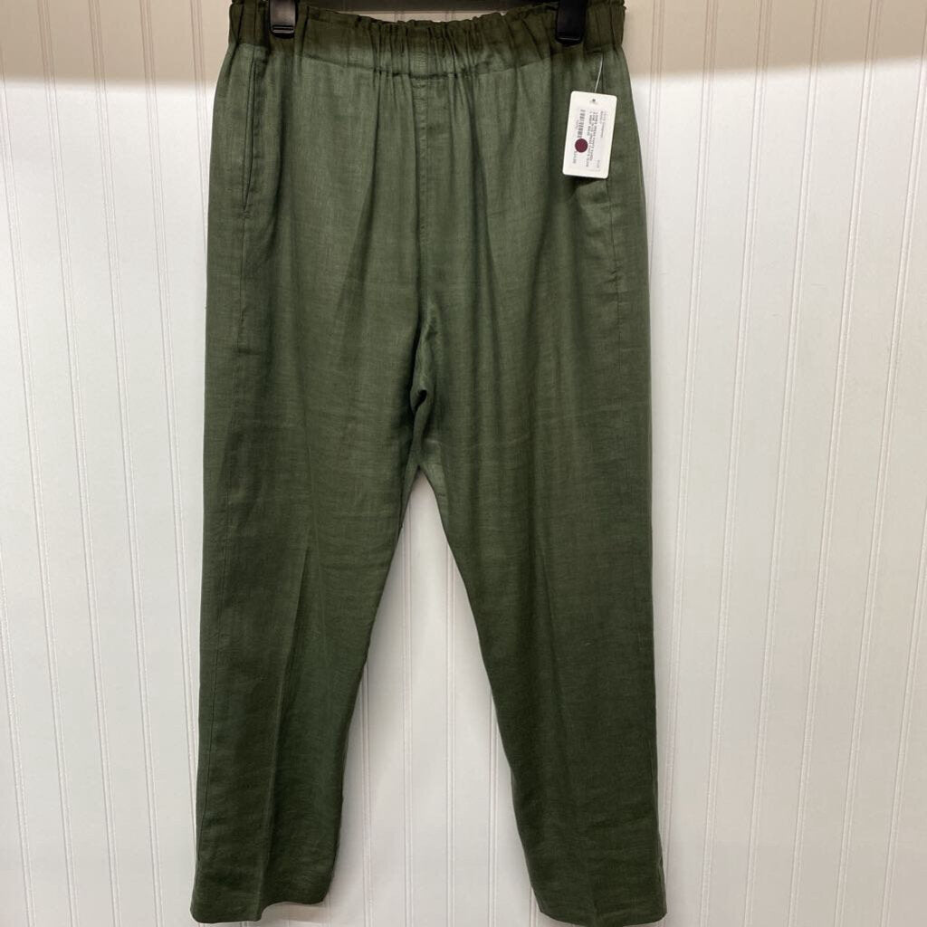 OLIVE DRESS PANTS
